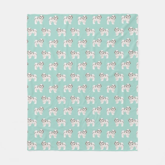 Shih Tzu blanket - blanket dog (Front)
