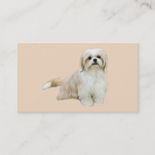 Shih Tzu Breeder Business Card