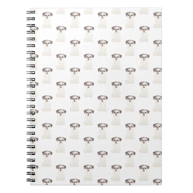 Shih Tzu (Brown & White) Notebook (Front)