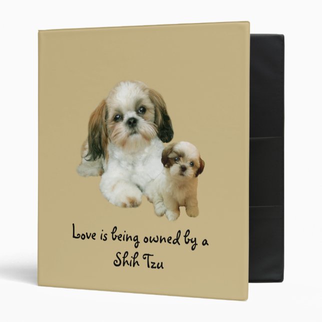 Shih Tzu Buddies Binder (Front/Inside)
