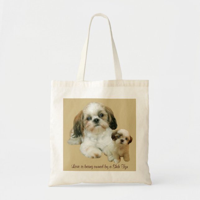 Shih Tzu Buddies Tote Bag (Front)