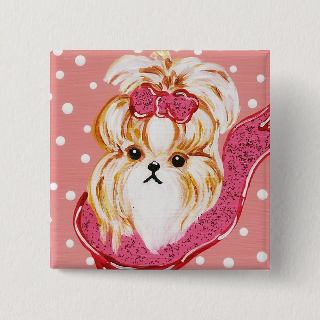 SHIH TZU BUTTON (Front)