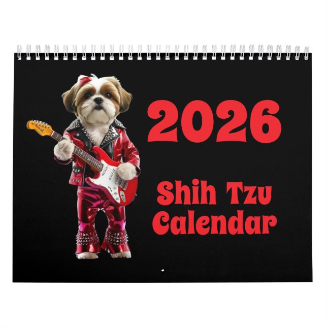 Shih Tzu Calendar (Cover)