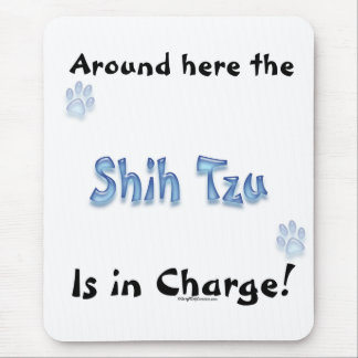 Shih Tzu Charge Mouse Pad