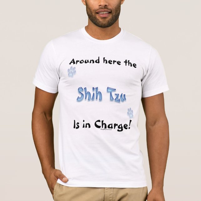 Shih Tzu Charge T-Shirt (Front)