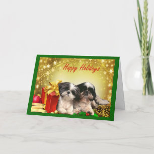 Shih Tzu Christmas Card Gifts
