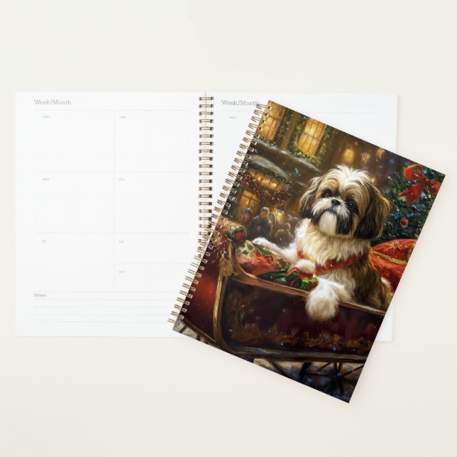 Shih Tzu Christmas Festive Season Planner (Display)