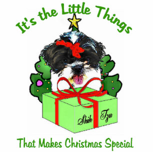 Shih Tzu Christmas Gifts Ornament