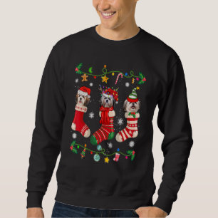 Shih Tzu Christmas Socks Xmas Dog Sweatshirt