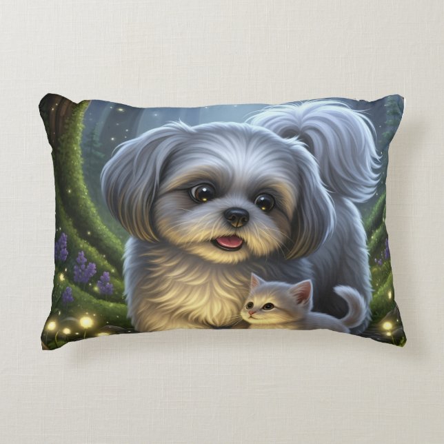 Shih tzu cushion (Front)