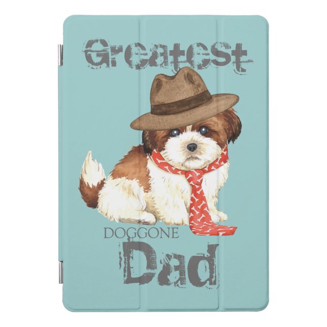 Shih Tzu Dad iPad Pro Cover (Front)