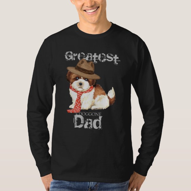 Shih Tzu Dad T-Shirt (Front)