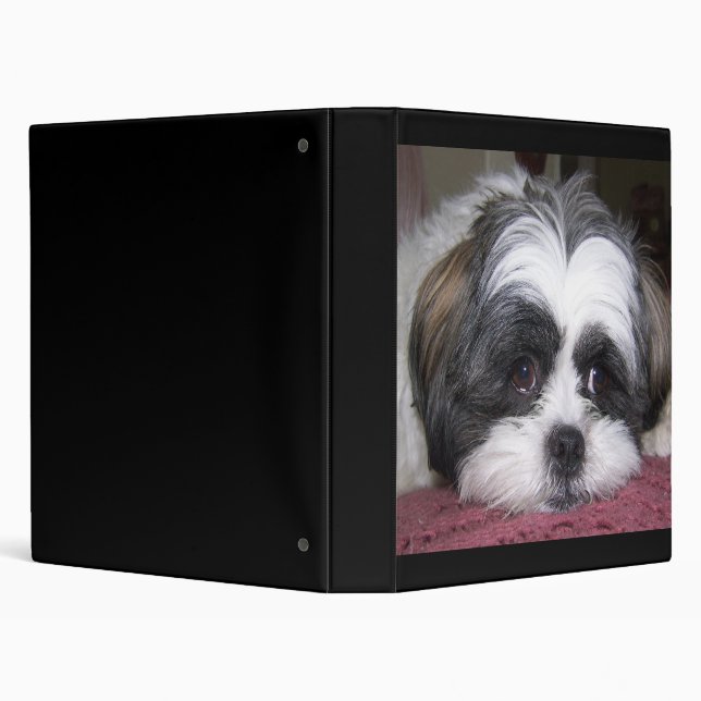 Shih Tzu Dog Binder (Background)