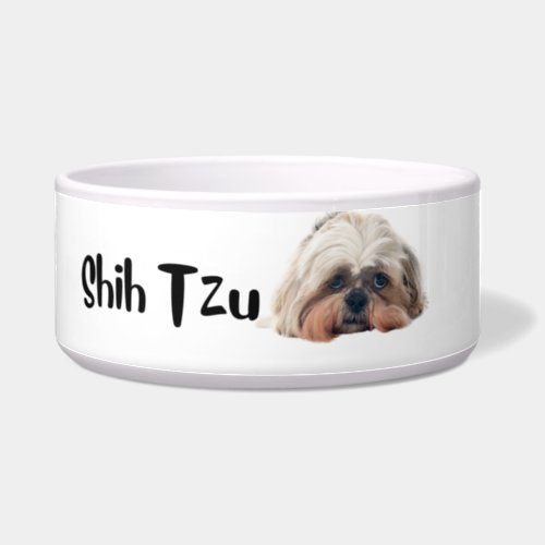 Shih Tzu _ dog breed bowl