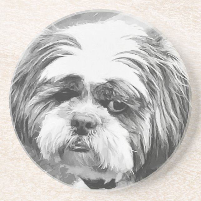 SHIH TZU DOG  COASTER (Front)