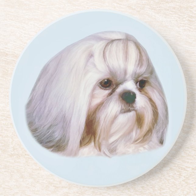 Shih Tzu Dog Coaster (Front)