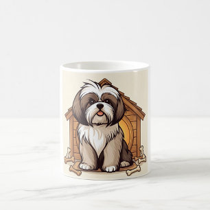 Shih Tzu Dog House Coffee Mug
