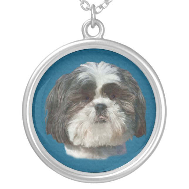Shih Tzu Dog Necklace (Front)