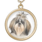 Shih Tzu dog necklace