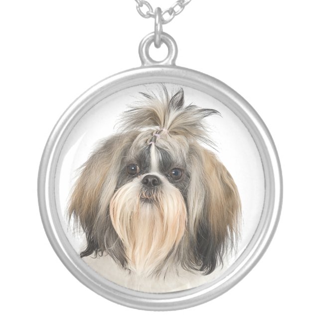 Shih Tzu dog  necklace (Front)