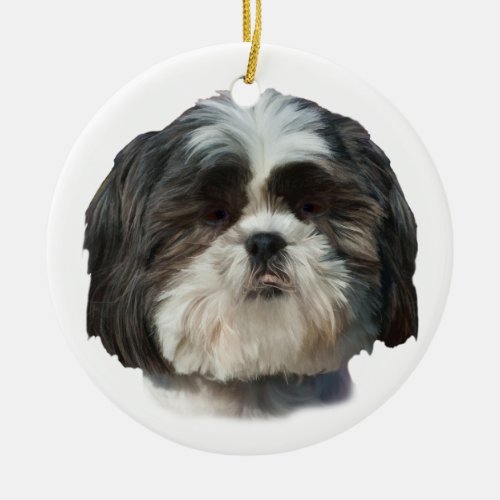 Shih Tzu Dog Ornament