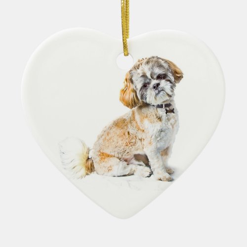 Shih Tzu Dog Ornament