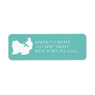 Shih-Tzu Dog Puppy Long Hair Label
