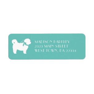 Shih Tzu Dog Puppy Teddy Bear Short Hair Label