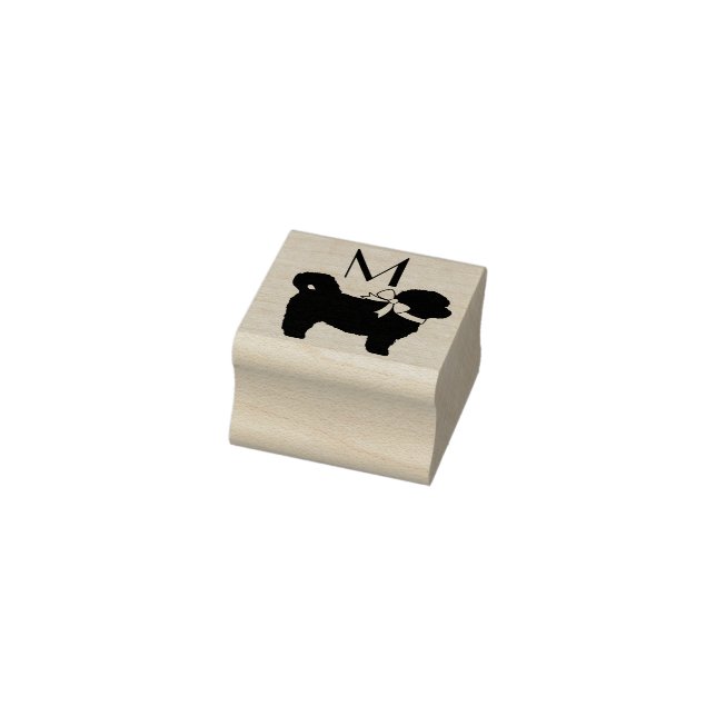 Shih Tzu Dog Puppy Teddy Bear Short Hair Rubber Stamp (Stamp)