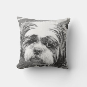 SHIH TZU DOG THROW PILLOW