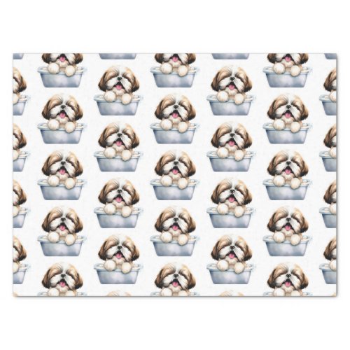 Shih Tzu Dog Tissue Paper