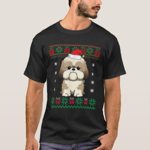 Shih Tzu Dog Ugly Sweater Christmas Gifts Puppy Do