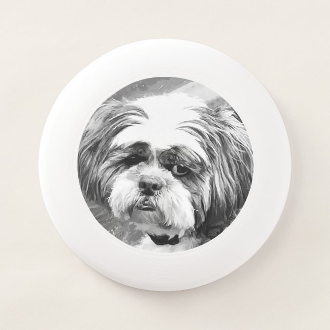 SHIH TZU DOG   Wham-O FRISBEE (Front)