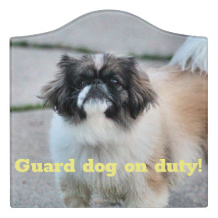 Shih Tzu Door Sign