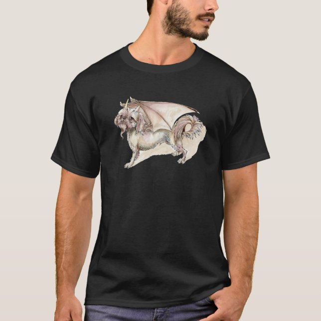 Shih Tzu Dragon      T-Shirt (Front)