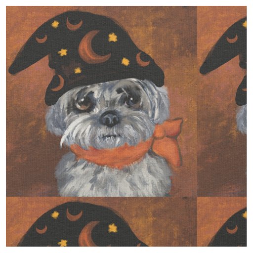 Shih Tzu Fabric