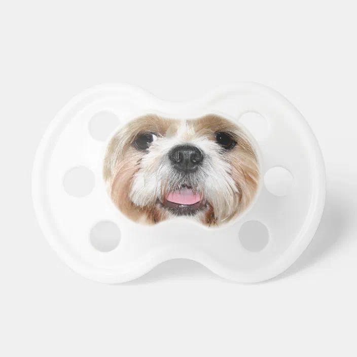 Shih Tzu Face Pacifier Zazzle Com
