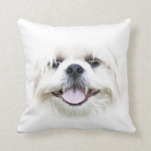 Shih Tzu face Throw Pillow