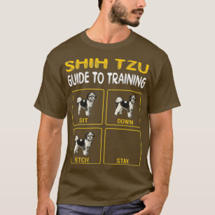 Shih Tzu Guide To Training Dog Obedience T-Shirt