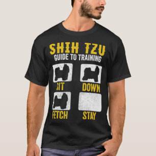 Shih Tzu Guide To Training Shirts Dog Mom Dad