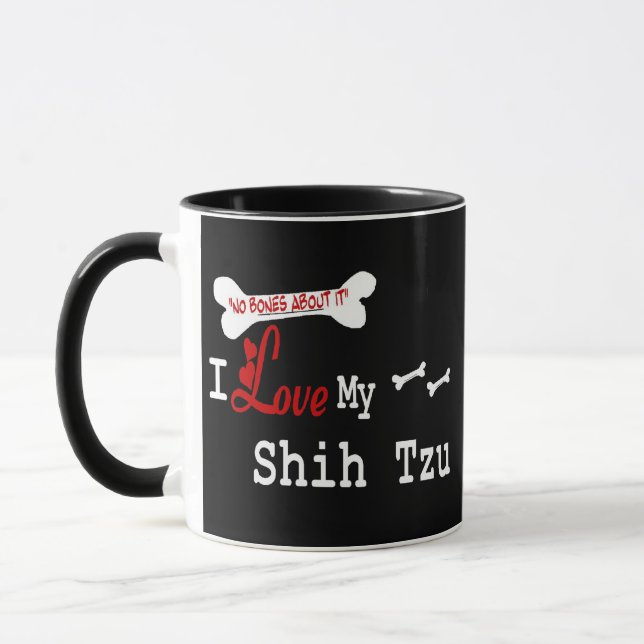 Shih Tzu (I Love) Mug (Left)