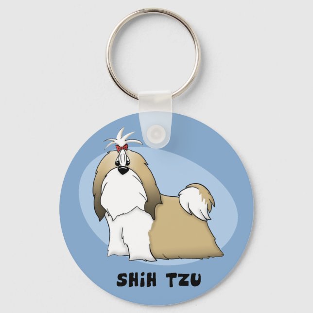 Shih Tzu Keychain (Front)