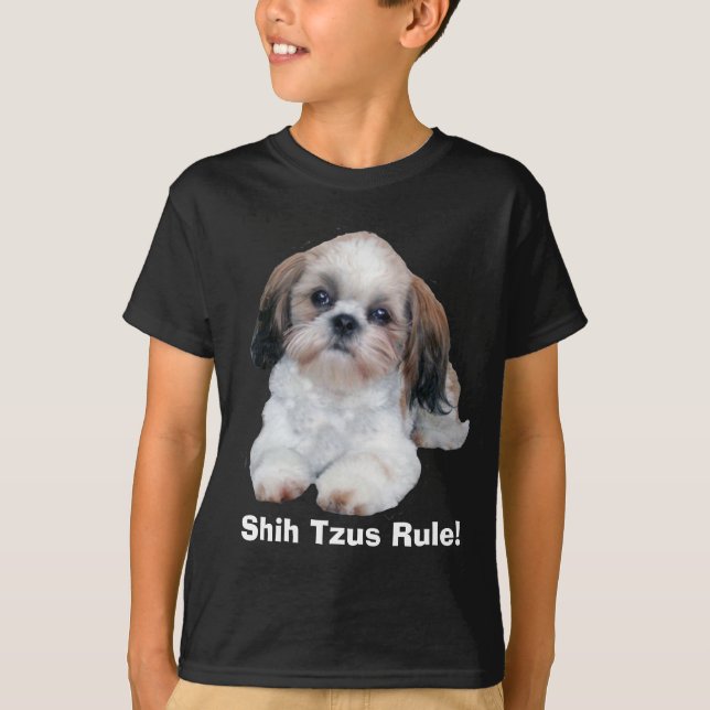 Shih Tzu Kids T-Shirt (Front)
