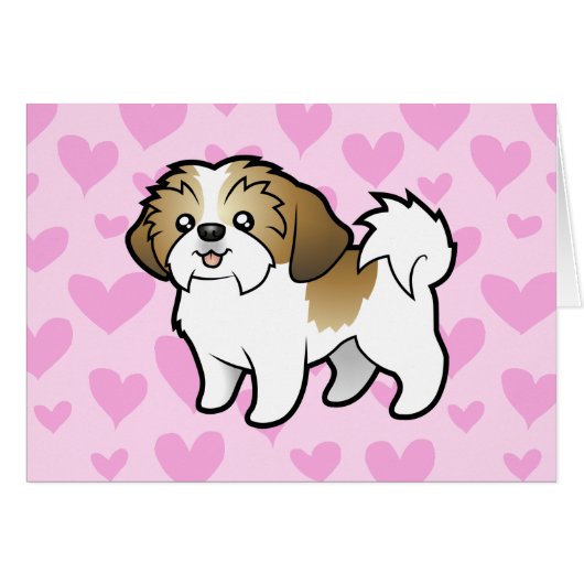 Shih Tzu Love (puppy cut) (Front Horizontal)