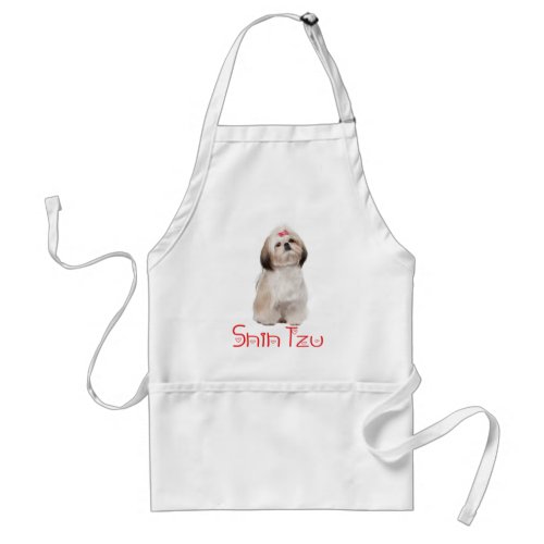 Shih Tzu Love Puppy Dog Apron