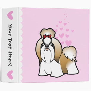 Shih Tzu Love (show cut) Binder