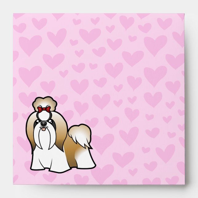 Shih Tzu Love (show cut) Envelope (Front)