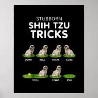 Shih Tzu Lover | Funny Shih Tzu Trick Dog Love