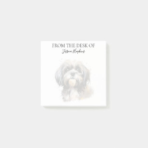 Shih Tzu Lover Monogrammed Dog Post-it Notes