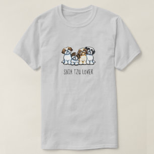 Shih Tzu Lover Personalized T-Shirt